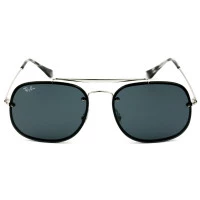 Ray Ban Blaze General RB3583-N - Prata/Cinza Escuro 003/87 58mm - Óculos de Sol
