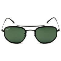 Ray Ban Marshal II RB3648-M - Preto/G15 Polarizado 002/58 52mm - Óculos de Sol