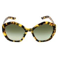 Prada SPR08X - Turtle/Verde Degradê 7S0-5O2 55mm - Óculos de Sol