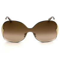 Chloé CE162S - Dourado/Marrom Degradê 742 59mm - Óculos de Sol