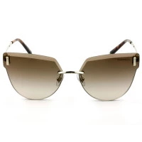 Tiffany & Co. TF3070 Dourado/Marrom Degradê 6021/3B 62mm - Óculos de Sol