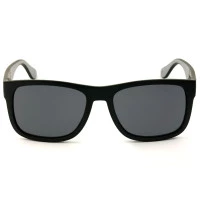 Tommy Hilfiger TH1556/S - Preto Fosco/Cinza 08AIR 52mm - Óculos de Sol