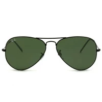 Ray Ban Aviador RB3026L - Preto Brilho/G15 L2821 62mm - Óculos de Sol