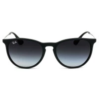 Ray Ban Erika RB4171L - Preto/Cinza Degradê 622/8G 54mm - Óculos de Sol