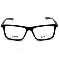 Nike 7084UF  Preto Fosco/Rosa 004 54mm - Óculos de Grau 