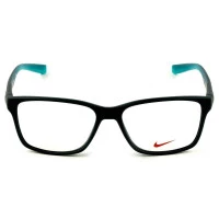 Nike Live Free 7091 - Óculos de Grau 415 Azul Marinho Fosco/ Verde Lentes 54mm