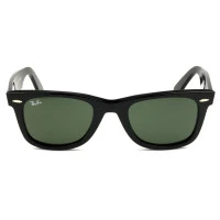 Óculos Ray Ban Wayfarer RB2140 Preto Brilho G15 1358/31 50mm 