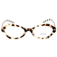 Prada VPR12X Mesclado/Listras UAO-1O1 53mm - Óculos de Grau