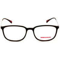 Prada VPS03H Preto Fosco DG0-1O1 55mm - Óculos de Grau