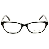 Ralph Lauren RA7020 Preto Brilho/Transparente 541 52mm - Óculos de Grau