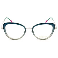 Emilio Pucci EP 5114 - Verde/Prata 089 52mm - Óculos de Grau