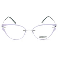 Silhouette 5500 GU - Roxo/Cinza 7200 52mm - Óculos de Grau