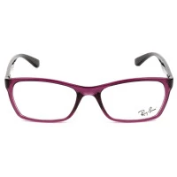 Ray Ban RB7033L Roxo/Preto 5445 52mm - Óculos de Grau