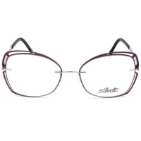 Silhouette 5550 JG - Roxo/Grafite 7000 53mm - Óculos de Grau