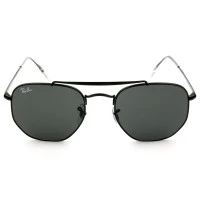 Ray Ban Marshal RB3648L Preto/Cinza 002/B1 54mm - Óculos de Sol