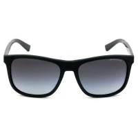 Armani Exchange AX4049SL Preto/Cinza Degradê 82808G 57mm - Óculos de Sol 