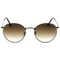 Ray Ban Round Metal RB3447-NL Grafite/Marrom Degrade 004/51 53mm - Óculos de Sol