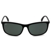 Ray Ban RB4328L Preto Fosco/Cinza 601S87 63mm- Óculos de Sol