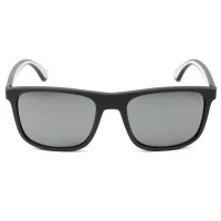 Emporio Armani EA 4129 Cinza Fosco Espelhado 5800/8G 56mm - Óculos de Sol 