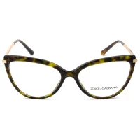 Dolce & Gabbana DG3295 Turtle 502 55mm - Óculos de Grau