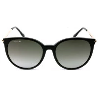 Lacoste L928S Preto/Cinza Degradê 001 56mm - Óculos de Sol