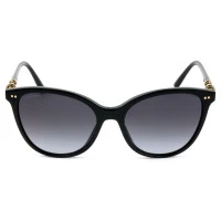 Bvlgari 8235 Preto/Cinza Degradê 501/8G 55mm - Óculos de Sol