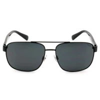 Polo Ralph Lauren PH3130 Preto/Cinza 9003/87 59mm - Óculos de Sol