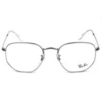 Ray Ban Hexagonal RB6448L Grafite 2502 54mm - Óculos de Grau