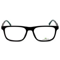 Lacoste L2875 Preto Fosco 001 55mm - Óculos de Grau 