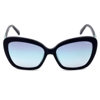 Emilio Pucci EP 165 - Azul Marinho Brilho/Azul Degradê 90W 58mm - Óculos de Sol