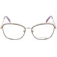 Emilio Pucci EP 5167 Dourado/Preto 005 56mm - Óculos de Grau
