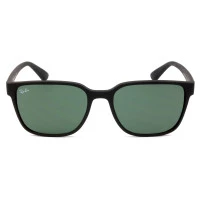 Ray Ban RB4339L Preto Fosco/Verde 601S71 56mm - Óculos de Sol