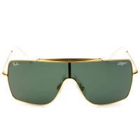 Ray Ban Wings II RB3697 Dourado/G15 905071 35mm - Óculos de Sol