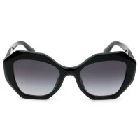 Prada SPR16W Preto Brilho /Cinza Degradê 1AB-5D1 53mm - Óculos de Sol