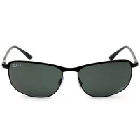 Ray Ban Chromance RB3671-CH Preto Polarizado 186/K8 60mm - Óculos de Sol