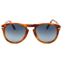 Persol Steve McQueen 714-S-M Turtle/Azul Degradê Polarizado 96/53 54mm - Óculos de Sol
