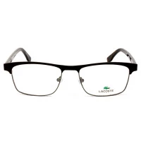 Lacoste L2198 Preto Brilho 004 55mm - Óculos de Grau