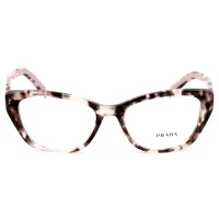 Prada VPR19W Rose/Mesclado ROJ-1O1 53mm - Óculos de Grau