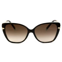 Tiffany & Co. TF4190 Turtle Brilho/Marrom Degradê 8134/3B 57mm - Óculos de Sol