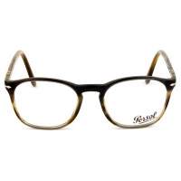 Persol 3007-V Preto/Mesclado 1135 52mm - Óculos de Grau