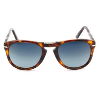 Persol Folding 714 Turtle/Azul Degradê Polarizado 24/S3 54mm - Óculos de Sol