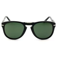Persol Folding 714 Preto Dobrável 95/31 54mm - Óculos de Sol