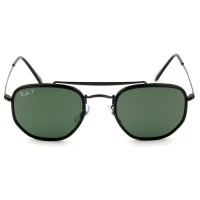 Ray Ban The Marshal II RB3648-ML Preto/G-15 Polarizado 002/58 52mm - Óculos de Sol
