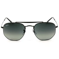 Ray Ban The Marshal RB3648L Preto/Cinza 002/71 54mm - Óculos de Sol
