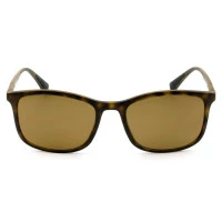 Prada SPS01T - Turtle/Marrom Polarizado 581-5Y1 56mm - Óculos de Sol