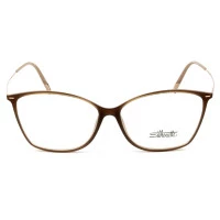  Óculos Silhouette SPX 1607- Marrom Translucido 75 6230 58mm 