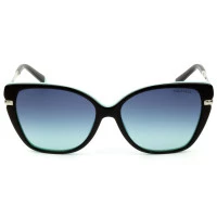 Tiffany & Co. TF4190 Preto Brilho/Azul Degradê 8055/9S 57mm - Óculos de Sol