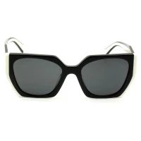 Óculos Prada SPR15W Preto/Branco 09Q-5S0 54mm