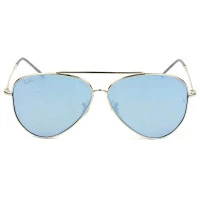 Óculos Ray Ban Aviador Reverse Cinza Espelhado RBR0101S 003/GA 62 mm