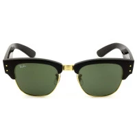 Óculos Ray Ban Mega Clubmaster RB0316-S Preto Brilho/G15 901/31 53mm 